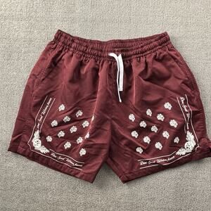 Darc Sport Shorts Adult Size Large Red Sweatshorts Active Casual Men's